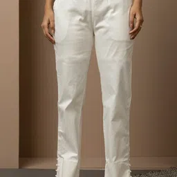 Lakshita Women Mid Rise Smart Straight Fit Regular Trousers-image-91
