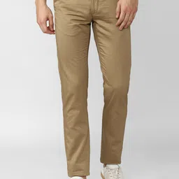 Van Heusen Sport Men Khaki Slim Fit Trousers-image-88