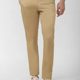 Van Heusen Sport Men Khaki Slim Fit Trouser-image-53