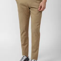 Van Heusen Sport Men Khaki Slim Fit Trouser-image-54