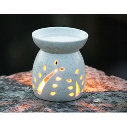 Brahmz Adults Ivory White Solid Aroma Oil Diffuser-35