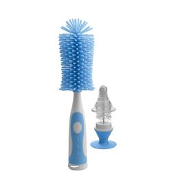 Fisher-Price Blue Silicone Bottle Brush Set for Baby Feeding Bottle and Nipple-image-19
