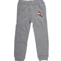 Harry Potter by Wear Your Mind Boys Grey Solid Joggers-image-99