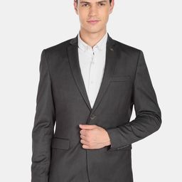 AD By Arvind Men Solid Single-Breasted Formal Blazers-image-61