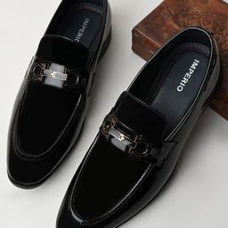 Regal Men Round Toe Slip On Formal Loafers-picture-40
