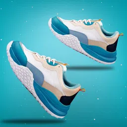 Bxxy Women Colourblocked Round Toe Flymesh Mesh Sneakers-image-34