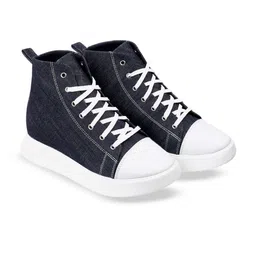 Bxxy Men Round Toe Mid-Top Sneakers-picture-5