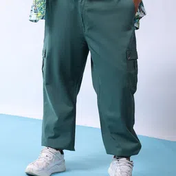 HARDSODA Men Plus Size Mid-Rise Cargos-18