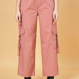 SF JEANS by Pantaloons Women High-Rise Cargos Trouser-image-23