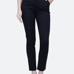 FCK-3 Women Smart High-Rise Chinos Trousers-image-45