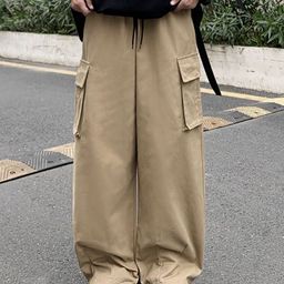 StyleCast x Revolte Men Straight Fit Easy Wash Cargos Trousers-image-58