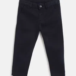 Chicco Boys Mid-Rise Relaxed Easy Wash Chinos Trousers-picture-30
