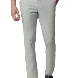 Basics Tapered Fit Stretch Trousers-picture-1