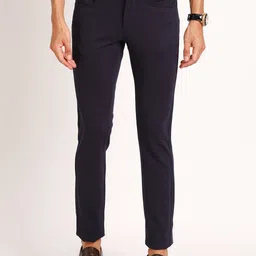 Turtle Men Smart Tapered Fit Mid-Rise Cotton Chinos Trouser-picture-21
