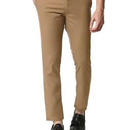 Basics Man Tapered Fit Chinos Cotton Trousers-image-38