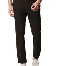 Basics  Tapered Fit Chinos Trousers-image-64