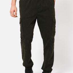 PUNK Men Mid-Rise Loose Fit Joggers-image-73