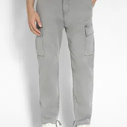 AMERICAN EAGLE OUTFITTERS Men Slim Fit Cargo Trouser-picture-5