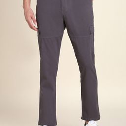 Dennis Lingo Men Comfort Slim Fit Cargos Trousers-image-91