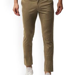 Basics Men Tapered Fit Mid-Rise Cotton Trousers-image-92