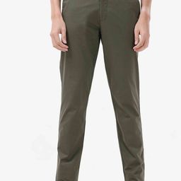 Tailoraedge Men Tailored Slim Fit Chinos Trousers-image-16