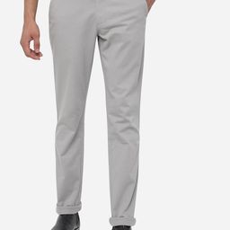 Greenfibre Men Slim Fit Chinos Casual Trousers-image-44