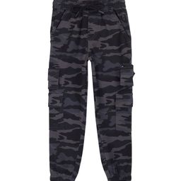 Gini and Jony Boys Camouflage Printed Mid Rise Cotton Cargo Joggers-picture-18