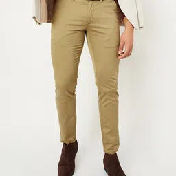 max Men Mid-Rise Regular Fit Chinos Trousers-image-98