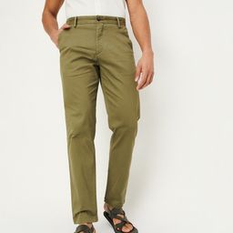 max Men Mid-Rise Regular Fit Chinos Trousers-image-96