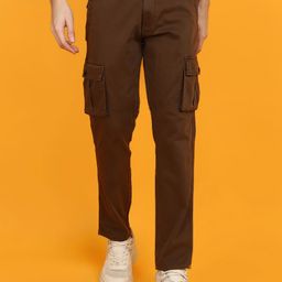 V-Mart Men Cotton Mid-Rise Cargos Trouser-picture-21