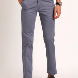 Turtle Men Relaxed Skinny Fit Chinos Trouser-image-77