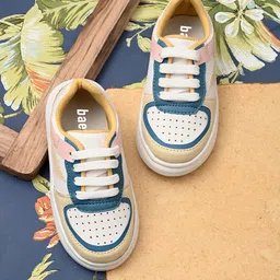 BAESD Kids Colourblocked Lightweight Comfort Insole Sneakers-picture-41