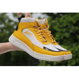 Zixer Men Yellow Sneakers-picture-31