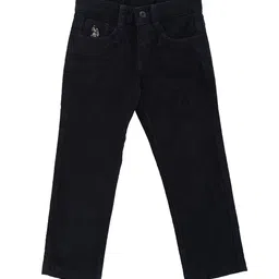 U.S. Polo Assn. Kids Boys Classic Regular Fit Plain Cotton Corduroy Regular Trousers-image-47