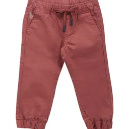 U.S. Polo Assn. Kids Boys Classic Mid-Rise Slim Fit Jogger Trouser-image-37