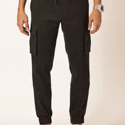 HERE&NOW Men Mid-Rise Smart Joggers-picture-26