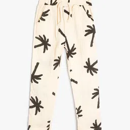 Koton Boys Tropical Printed Jogger Trouser-image-0