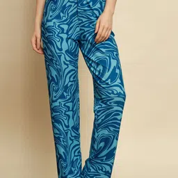 TANDUL Women Printed Smart Trousers-image-61