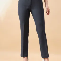 PowerSutra Women Comfort Mid Rise Regular Fit Regular Trouser-image-20