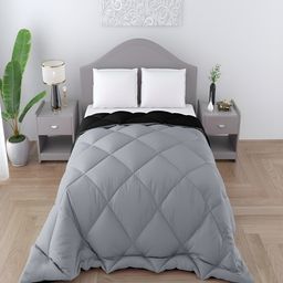 tundwal's Grey Geometric Heavy Winter Single Bed Comforter-image-42