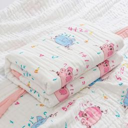 JC HOME White Pink Summer 300 GSM Single Bed Blanket-image-17
