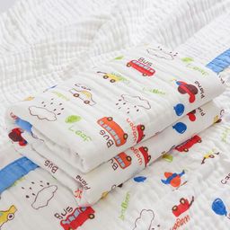 JC HOME White & Red Summer 300 GSM Single Bed Blanket-image-57