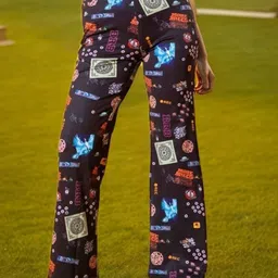 HERSHEINBOX Women Floral Printed High-Rise Trousers-image-79