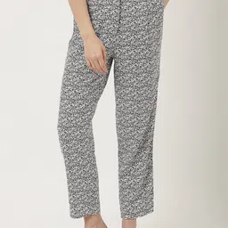 Marks & Spencer Women Printed High-Rise Cropped Trouser-image-13