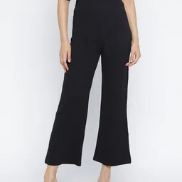 Mayra Women Relaxed High-Rise Parallel Trousers-image-66