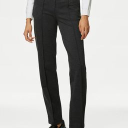 Marks & Spencer Women Pleated High-Rise Formal Trousers-picture-39