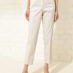 Fabindia Women Slim Fit High-Rise Cotton Trouser-image-19