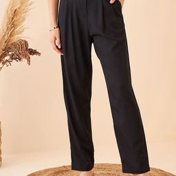 Kibo Women Comfort High-Rise Trousers-image-32