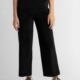 Van Heusen Women Relaxed Loose Fit Trousers-picture-29