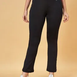 Ajile by Pantaloons Women Slim Fit High-Rise Trousers-image-28